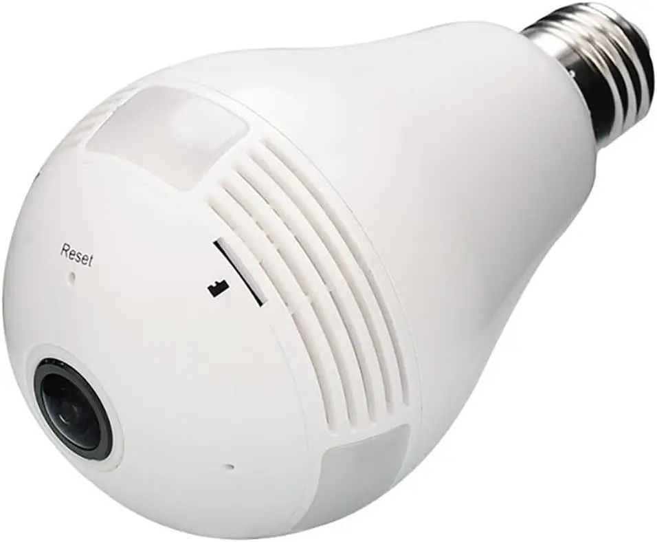 

Espiã Câmera íPega Segurança Led 360 Panorâmica Wifi