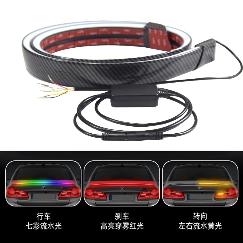 

Разноцветный спойлер, модификация в стиле JDM, отделка заднего крыла, универсальный автомобильный спойлер на крышу багажника, аксессуары для...