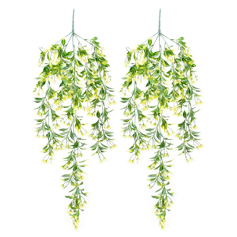 

Artificial Flowers Vine Hanging Artificial Plant Garland Home Garden Festival Wedding Party Simulated Leaves