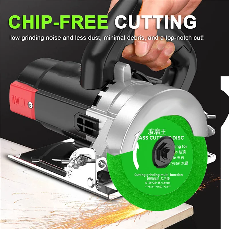 Набор из 5 дисков для резки стекла алмазные режущие лезвия пильные диски