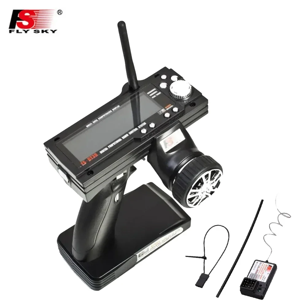 Фото Flysky FS GT3B FS-GT3B 2,4G 3-канальная радиоуправляемая система пистолет передатчик и приемник дистанционного управления для радиоуправляемой машины RC лодки №2