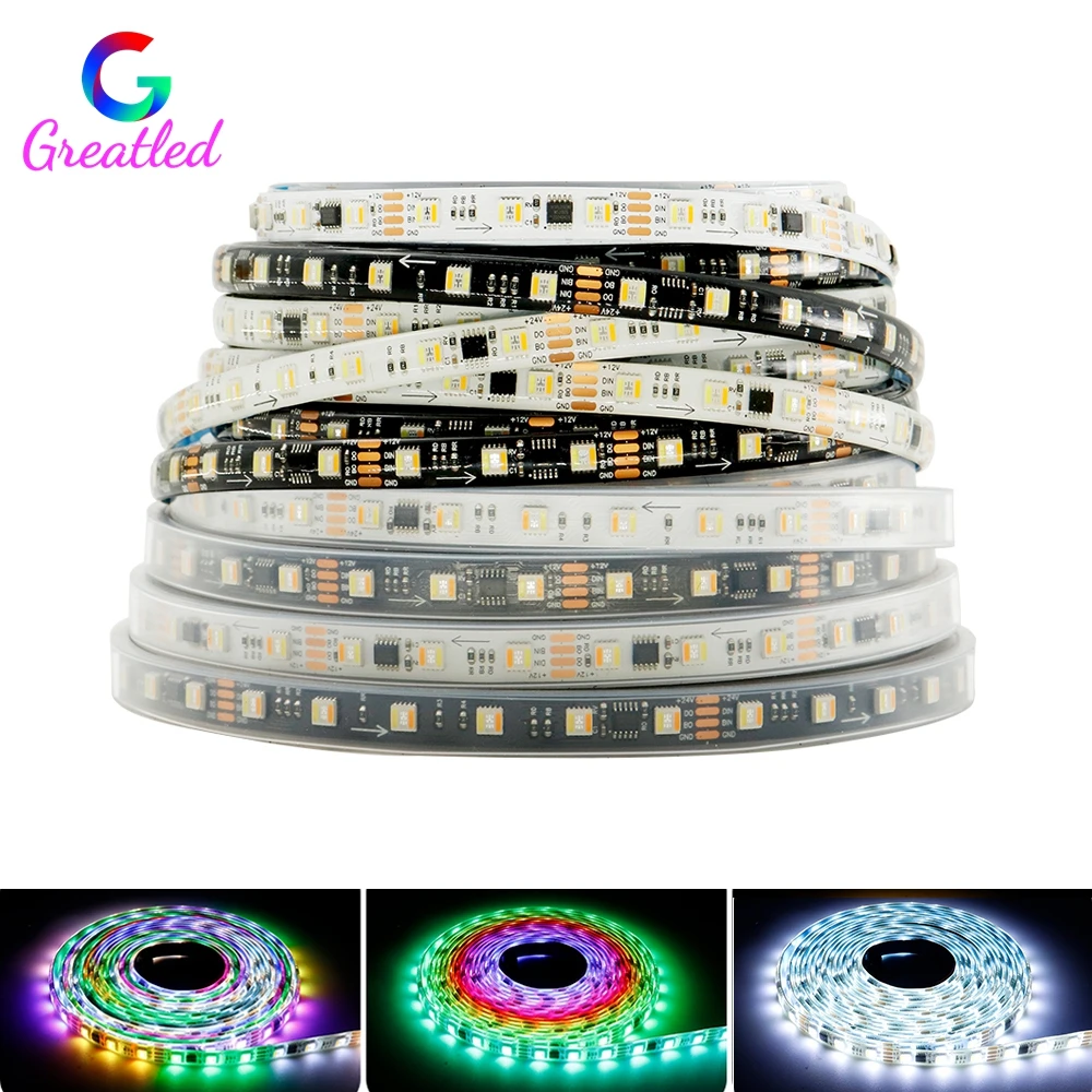 

TNALANT WS2805 адресная светодиодная лента RGBCCT 60 светодиодов/м