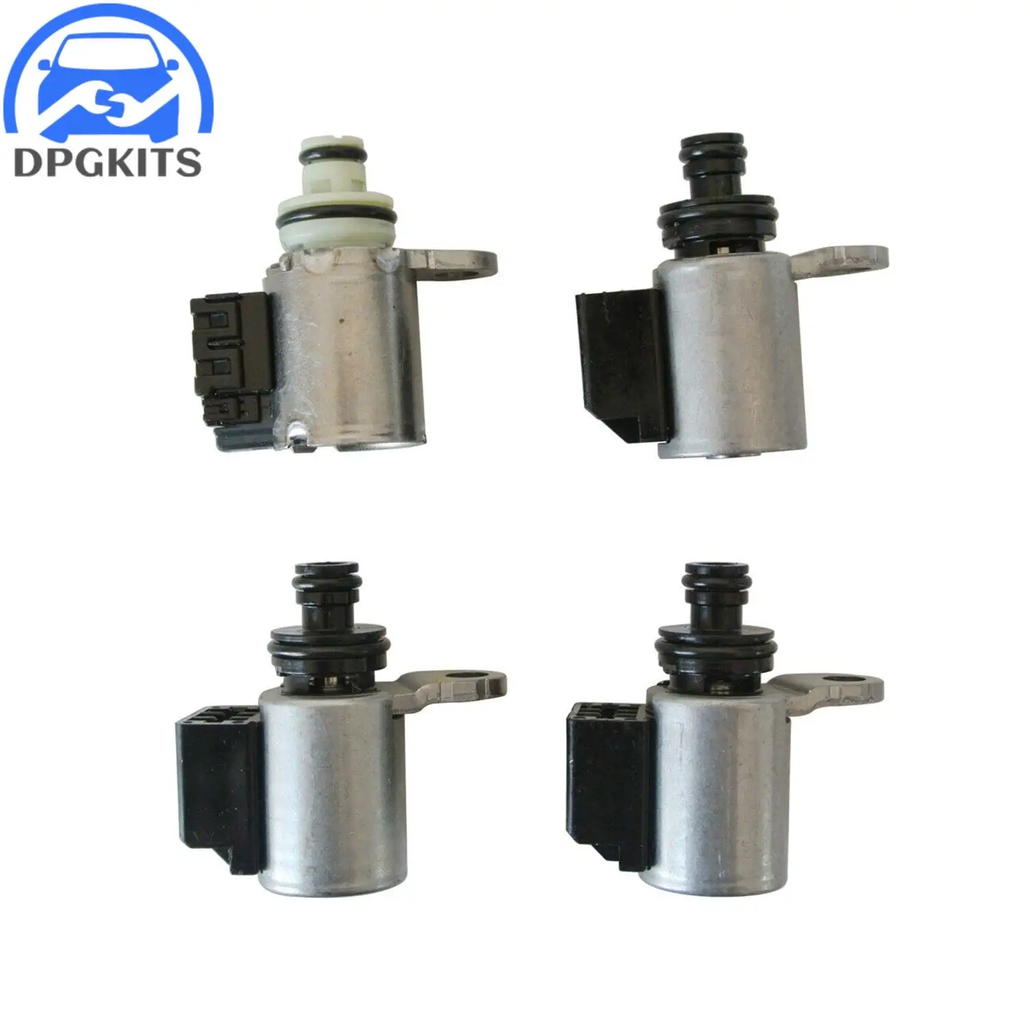 

4pcs JF011E RE0F10A F1CJA CVT Transmission Solenoid Kit For Mitsubishi Nissan Altima Rogue Sentra Dodge Caliber L4 2.0L 2.5L