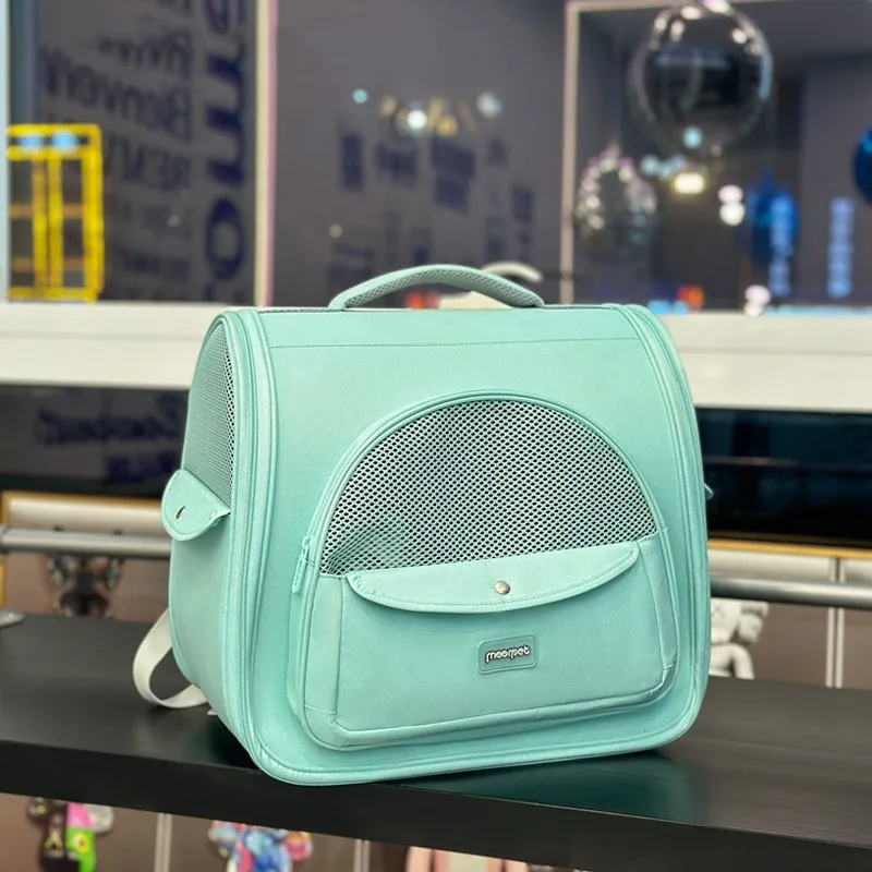 

Сумка-переноска для домашних животных, дышащий складной рюкзак для путешествий с маленькими кошками