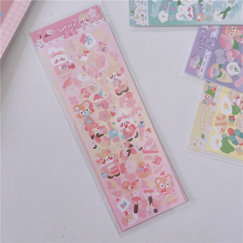 

Декоративные наклейки XYDDJYNL с цветами и животными