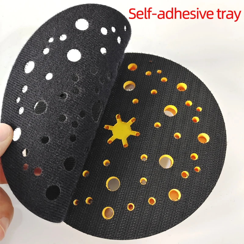 6-дюймовый лоток для шлифовальной машины круглый самоклеящийся шлифовальный