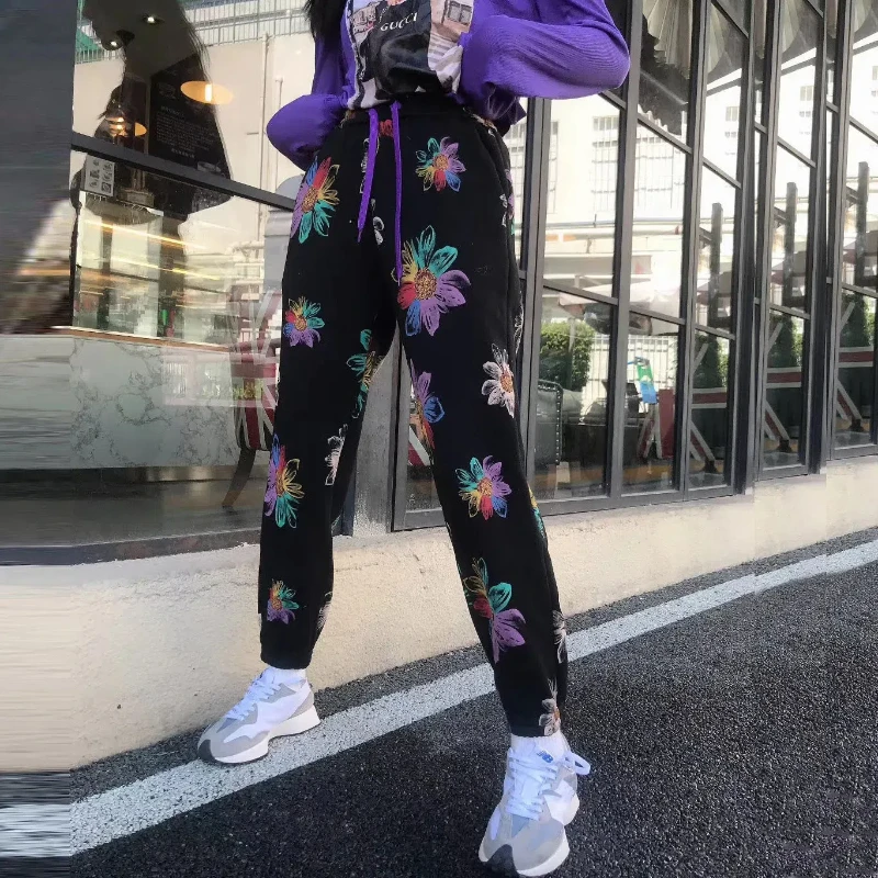 Брюки женские прямые с высокой талией