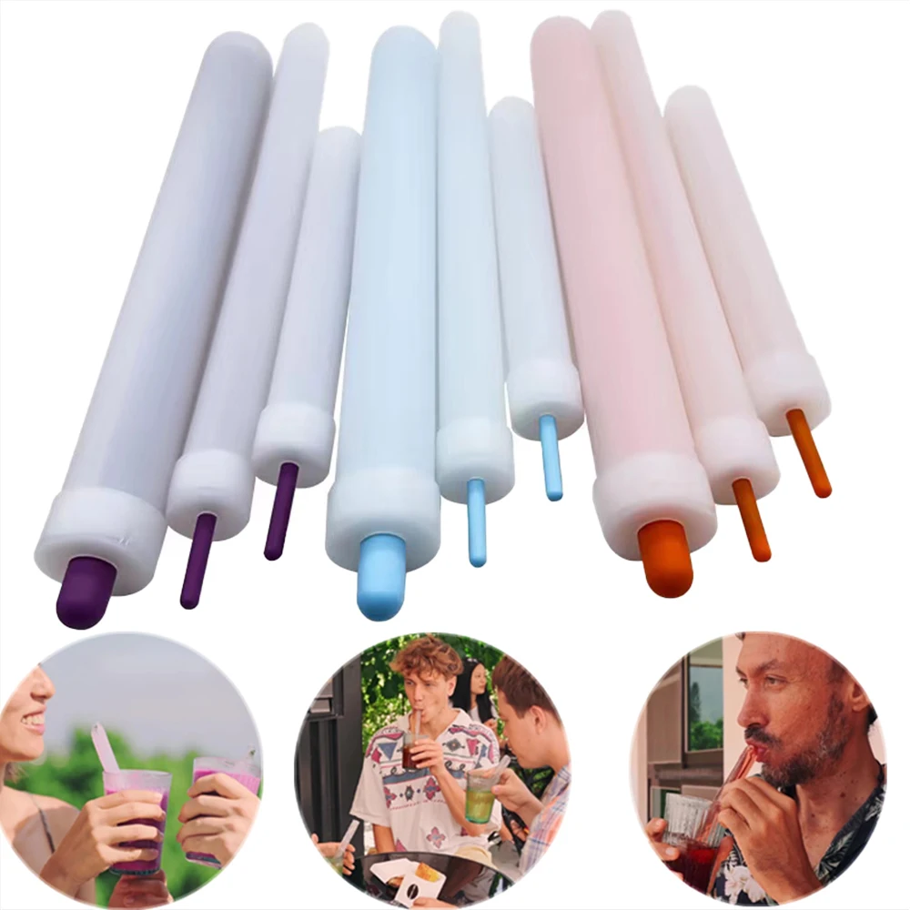 Креативные силиконовые формы для льда мягкие ролики инструменты кухни бара