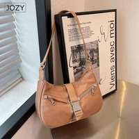luxury woman small shoulder bag fashion half moon designe underarm bag upscale nylon mini crossbody bag designer handbag satchel