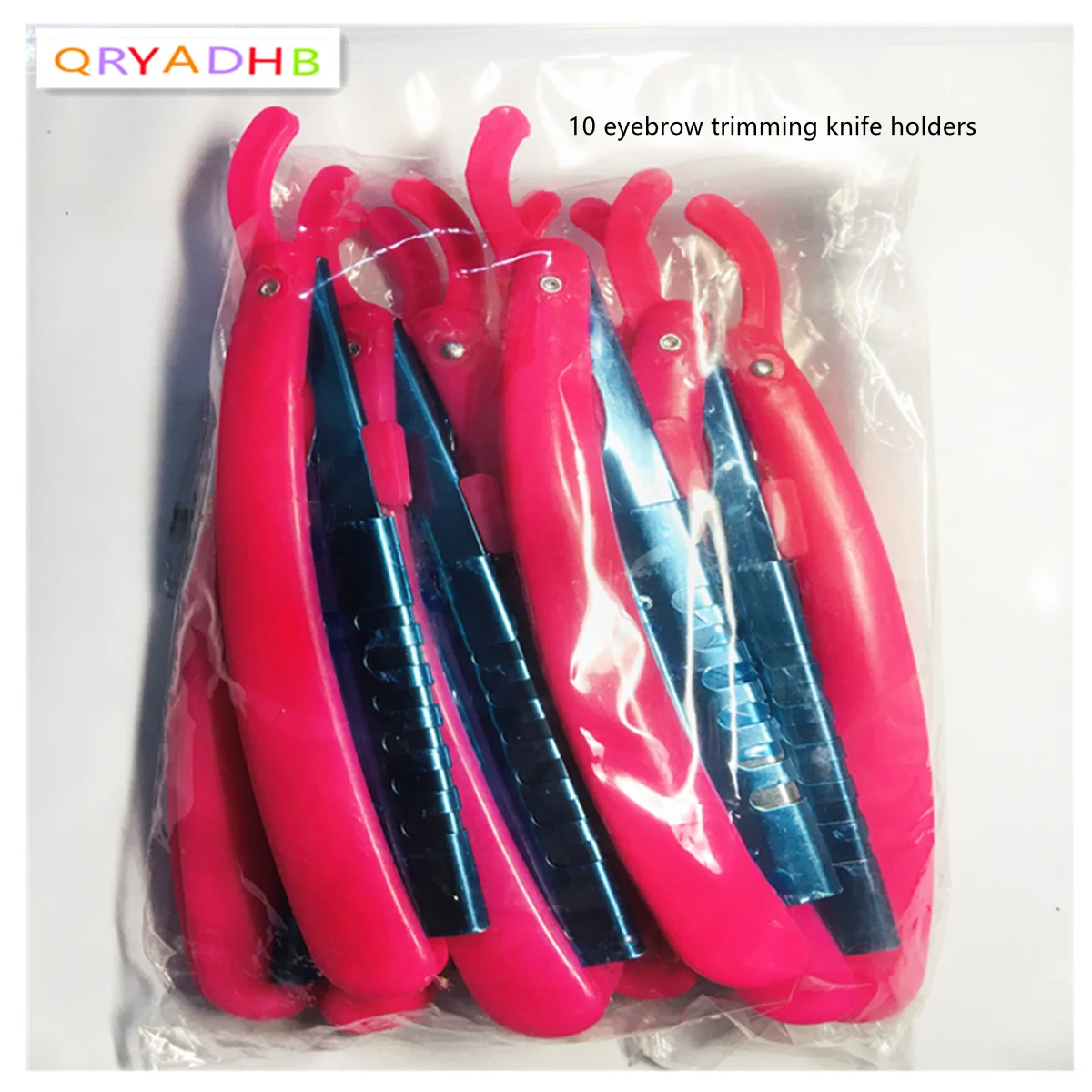 

Beautician Eyebrow Trimming Tool Folding Fine Tooth Macro Eyebrow Trimming Knife Holder10Eyebrow Trimming Knife Holder(no blade)