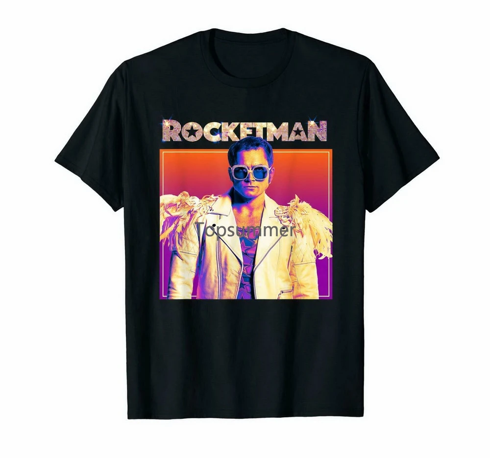 

Футболка унисекс Rocketman с изображением фильма Элтона Джона пера