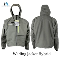 maximumcatch waterproof fly fishing wading jacket breathable wader jacket clothes mlxl