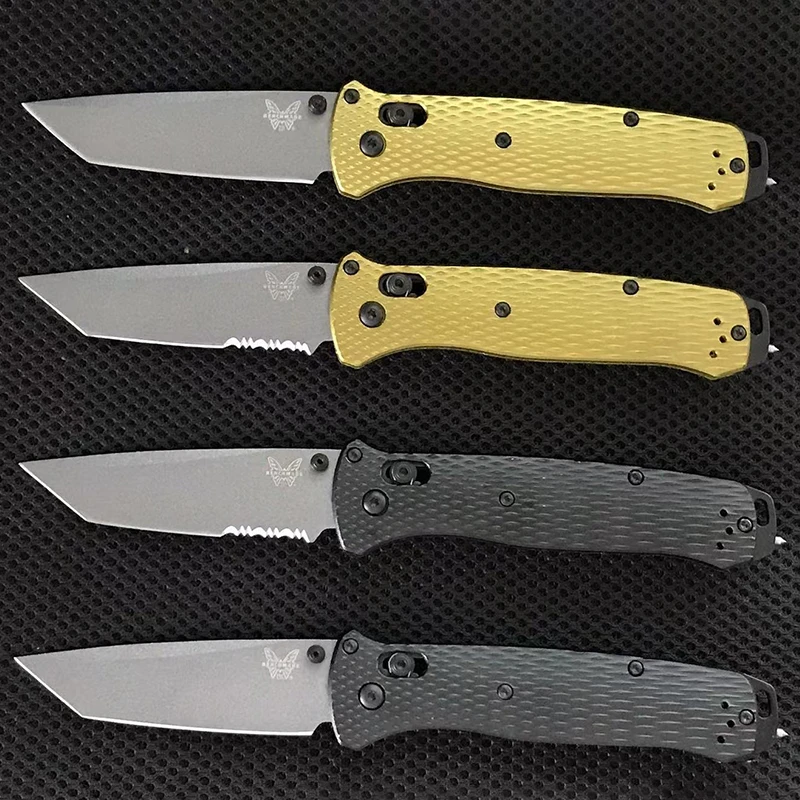 

Outdoor Tactical Folding Knife Benchmade 537 Aluminum Handle Camping Survival Safety Pocket Military Knives EDC Tool-BY52