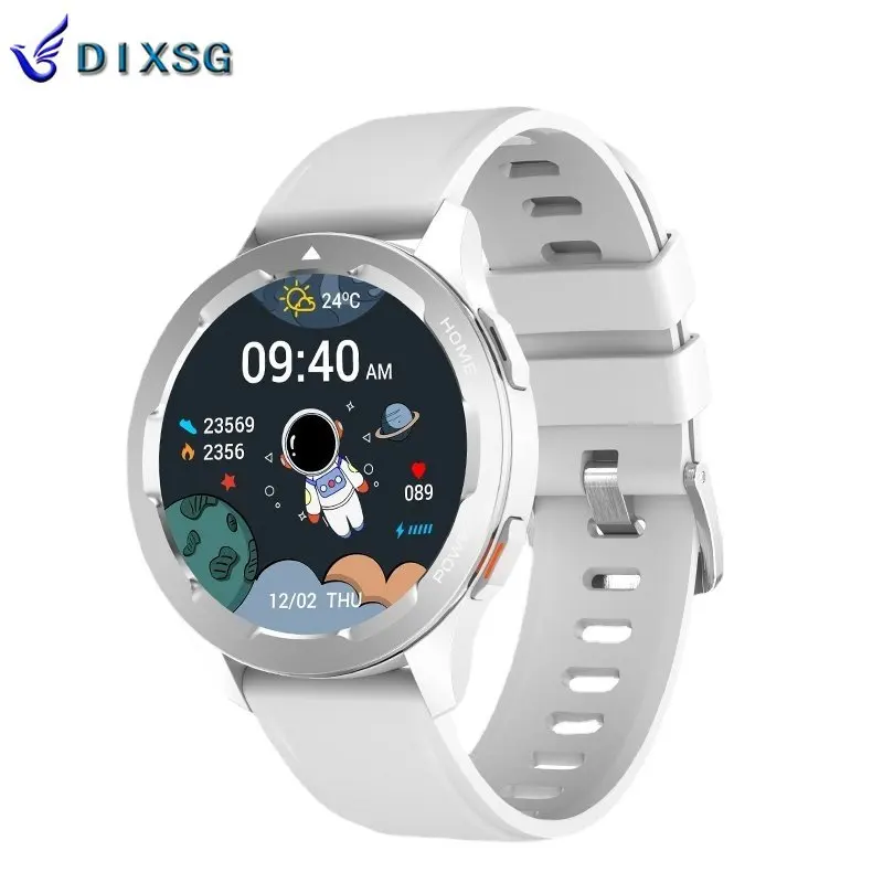 

DIXSG connectée de sport pour hommes, bracelet de sport, avec NFC, contrôle d'accès, appels Bluetooth, température,