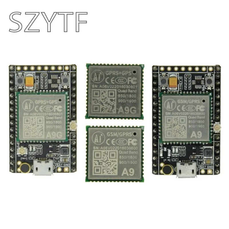 GSM/GPRS + gps/BDS макетная плата A9G  SMS  Voice  Беспроводная передача данных + позиционирование