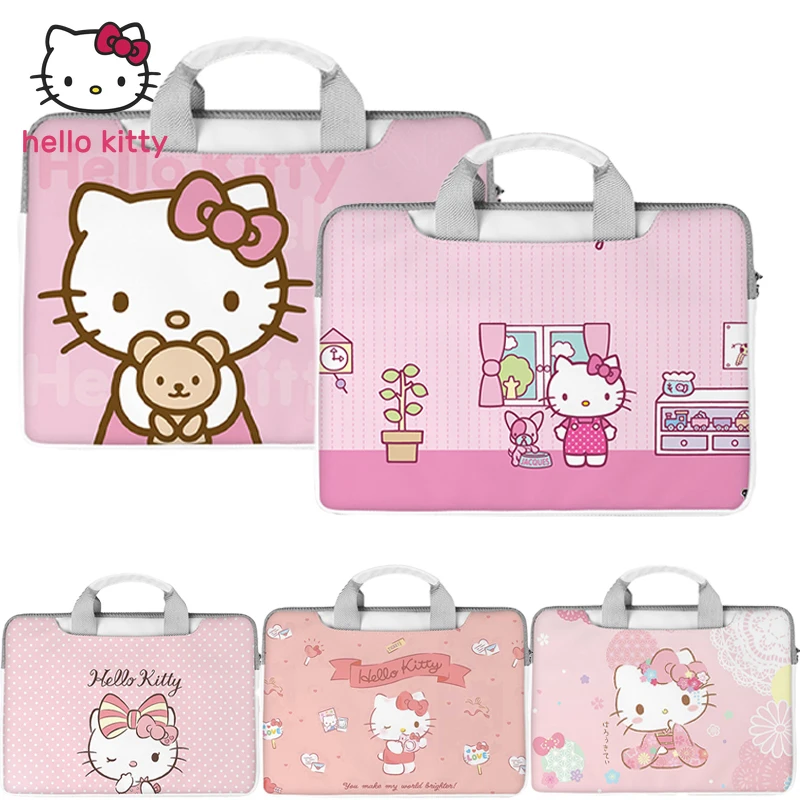 

Hello Kitty Laptop Case Kawaii Cartoon Laptop Case 12-17 inch Waterproof case for laptop Kitty for men and women