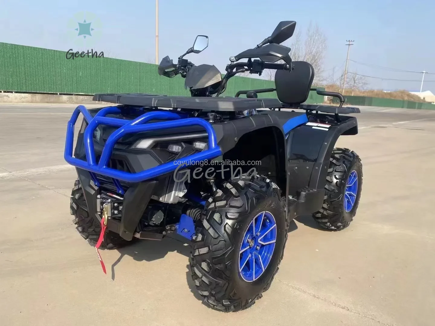 Фото Заводской 400cc 500cc 600cc ATV 4x4 Четырехколесный велосипед Новый дизайн ATV 4-колесный мотоцикл Фермерский спорт Внедорожный квадроцикл для продажи №3