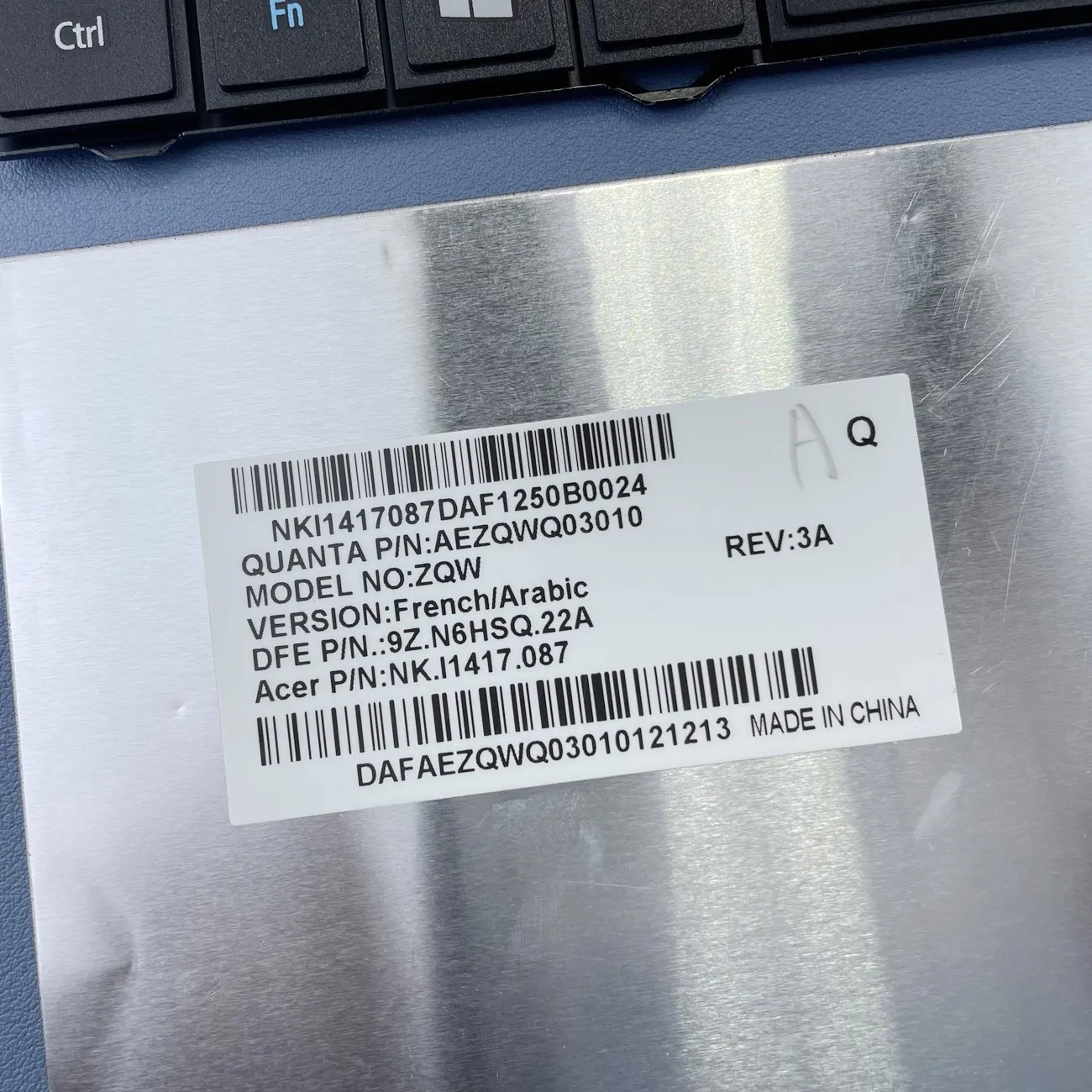 Французская и арабская клавиатура Azerty для ACER TravelMate TM4750G 4745 MS2335 P243-MG P633 P243-M E400HR Series