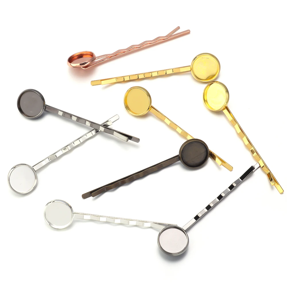 Медные заготовки для заколок Tiparts 10 шт.