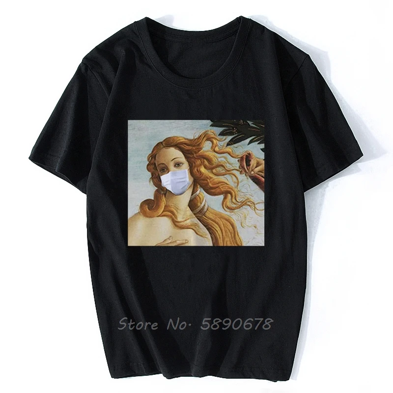 

Summer Fashion Casual Funny Cotton T Shirt Men Short Sleeve Spoof Aesthetic Women T-shirt tees Tshirt Mona Lisa