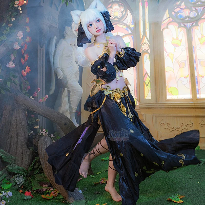 Платье-танцор последней фантазии FF14 Savinai для женщин сексуальная женская униформа