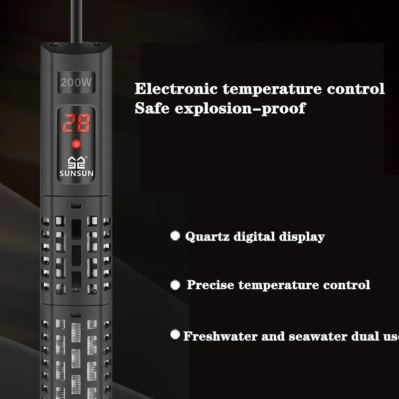 Аквариумный нагреватель погружной автоматический термостат воды в аквариум с
