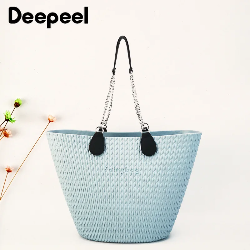 2Pcs Deepeel 65cm Fashion Pu Leather Handle Women's Bags Shoudler Strap Detachable Handbag Chain DIY Replacement Bag Accessories
