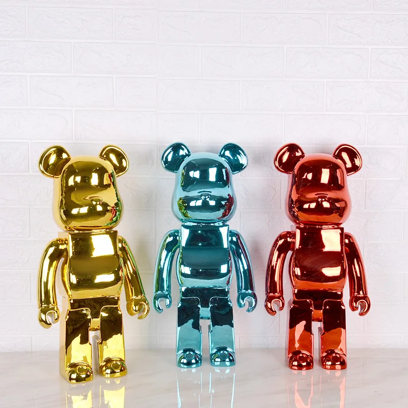 

Bearbrick Violent Bear Electroplating Home Living Room Home Decoration Ornaments