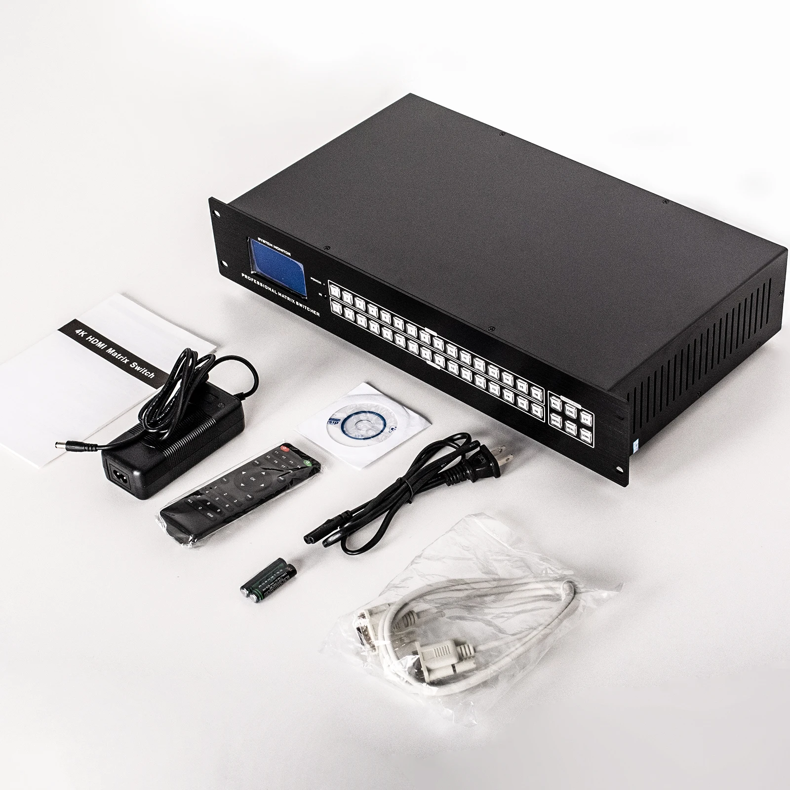 4K 16x16 HDMI переключатель 16 in out быстрая доступность для 4x 4 8 x8 8x16 32x32 36x36 72x72