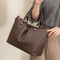 luxury brand handbags womens bags large capacity bags shoulder underarm tote bags fashion presbyopia vintage bag printing