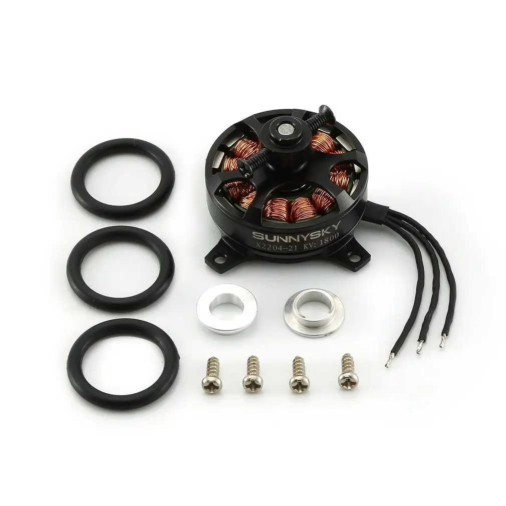 

Новый бесщеточный двигатель SUNNYSKY X2204 1480KV 1800KV для аэроплана