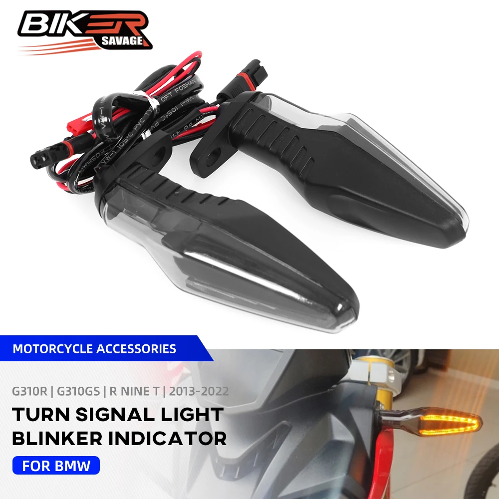 

LED Turn Signal Indicator Light For BMW G310R G310GS R Nine T PURE Scrambler Urban G310 GS R Motorcycle Accessories Lamp Blinker