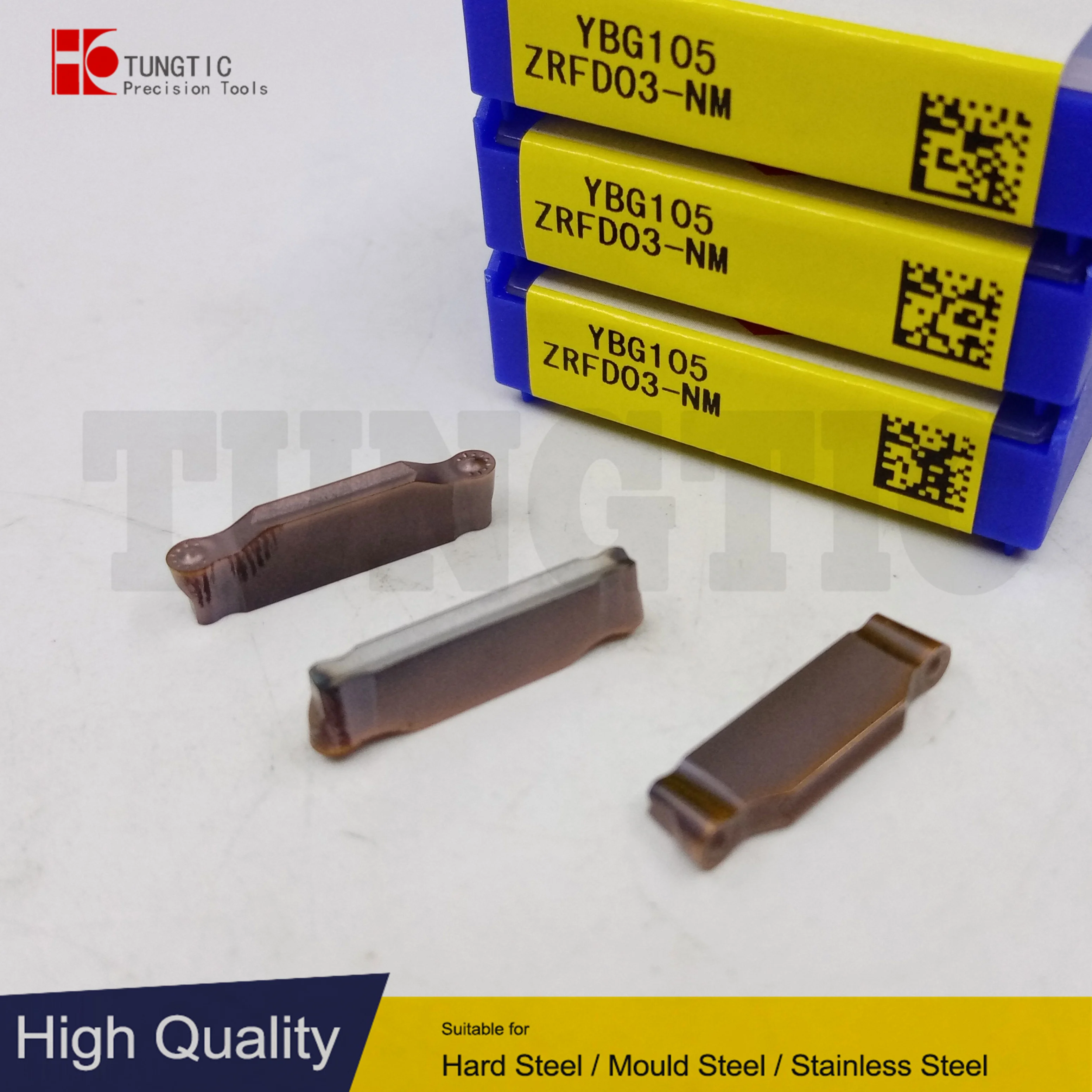 

TUNGTIC ZRFD 03-NM ZRFD03-NM Turning Inserts Carbide Cutter For Cast Iron