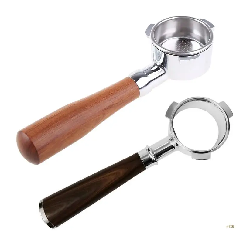 

41XB 54mm Coffee Bottomless Portafilter for breville 870/878/880 Filter Basket Stainless Steel Replacement Espresso Machine