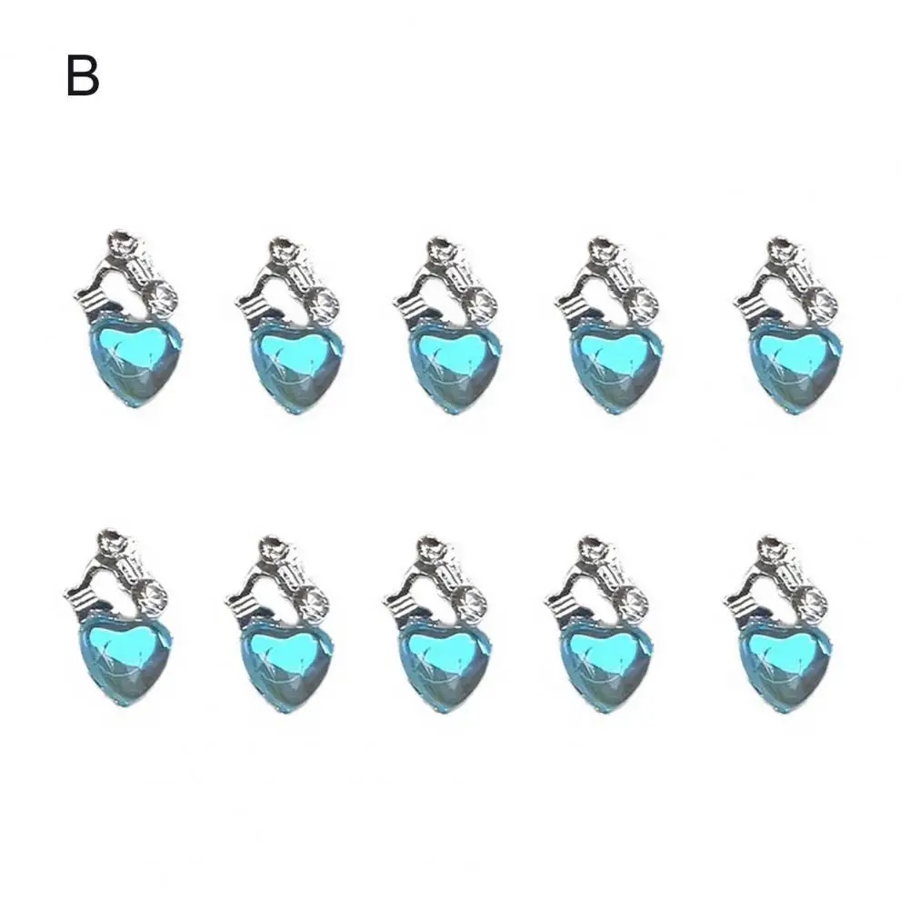 

10Pcs Ornamental Colored Various Color DIY Nail Art Decoration Ornament Accessories Nail Art Jewelry Manicure Decoration