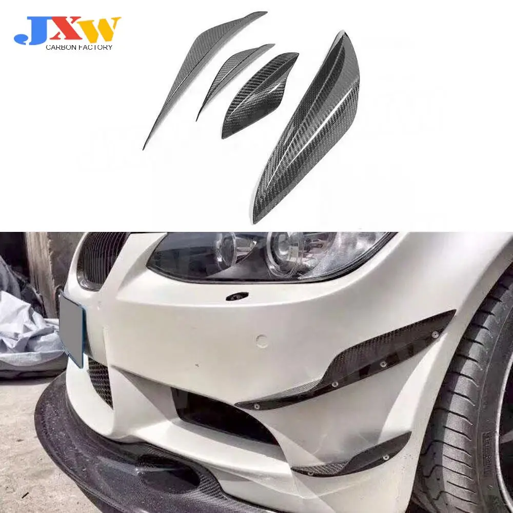 Передние разветвители из углеродного волокна/FRP серии 3 для BMW E92 E93 M3 2009-2012 фартуки