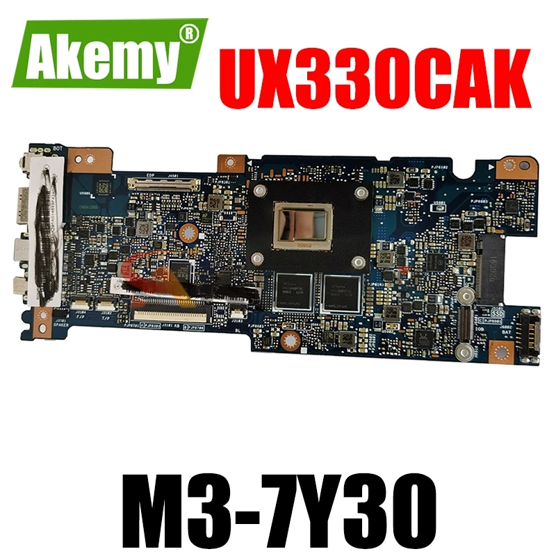 

UX330CAK MB 4G/RAM For Asus ZenBook UX330CAK UX330CA UX330C UX330 laptop motherboard M3-7Y30 100% fully test original mainboard