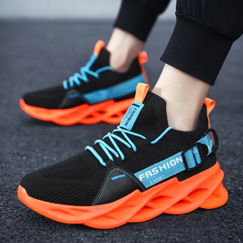 Men's Fashion Running Shoes Comfortable Sports Shoes Athletic Outdoor Sneakers