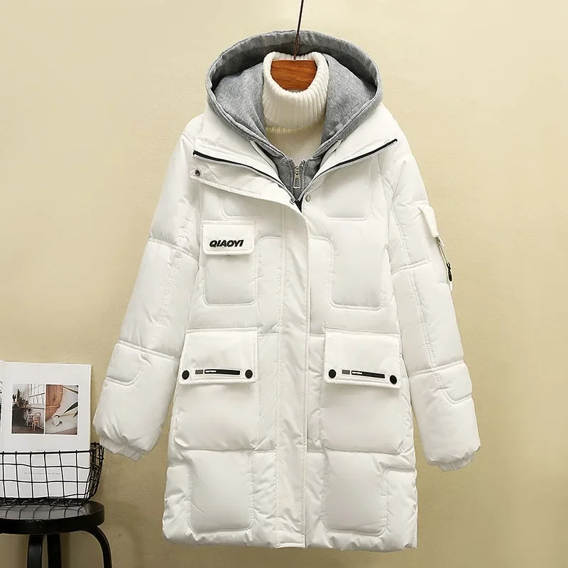 Рисунок 3 - Женское пуховое пальто из хлопка