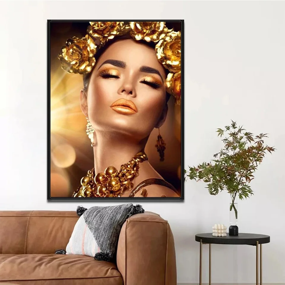 Алмазная 5D Вышивка сделай сам супермодель для женщин полностью квадратная