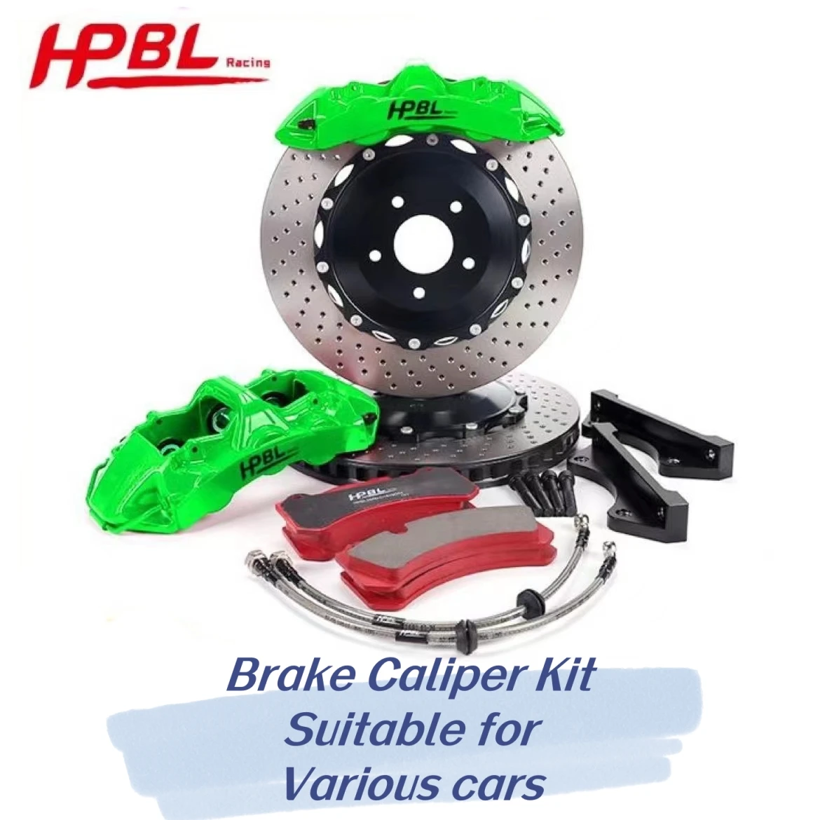 

Модифицированный автомобильный тормоз Φ 4-поршневой HPBL гоночный тормозной диск с ротором Спортивный тормоз Комплект гидравлическая акция ...