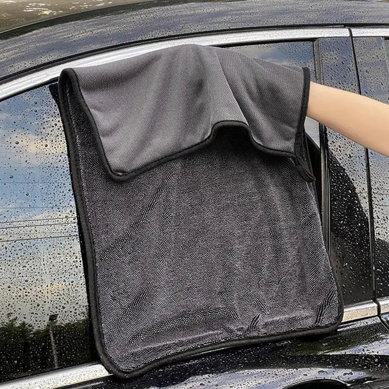 

Wash Towel for Car Washing Towel Excellent Absorbency Vehicle Cleaning Cloth Non-scratch Automotive Drying Towel For Trucks