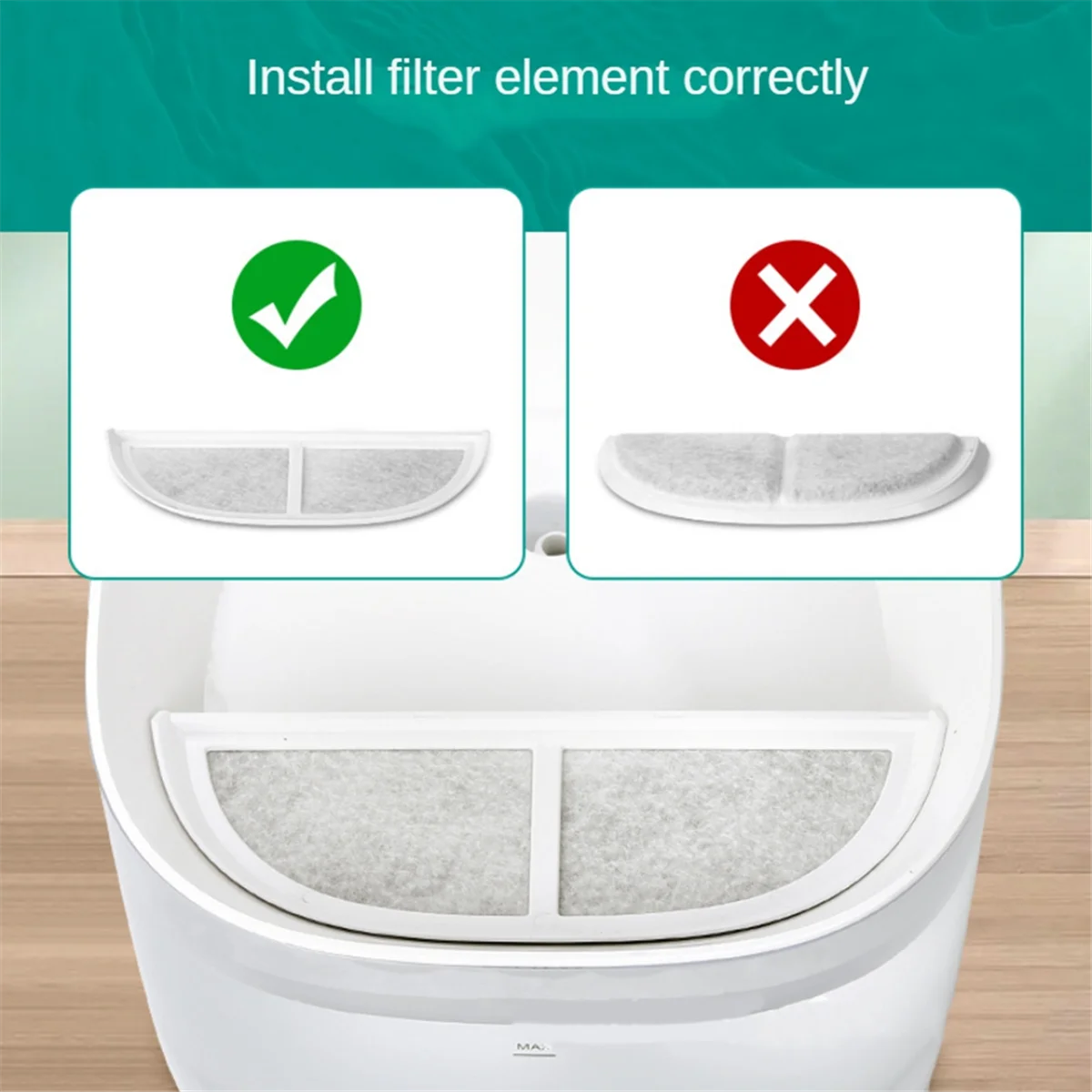 4 шт. фильтр для фонтана кошек сменные фильтры Eufy 3L/105oz нержавеющий фонтан