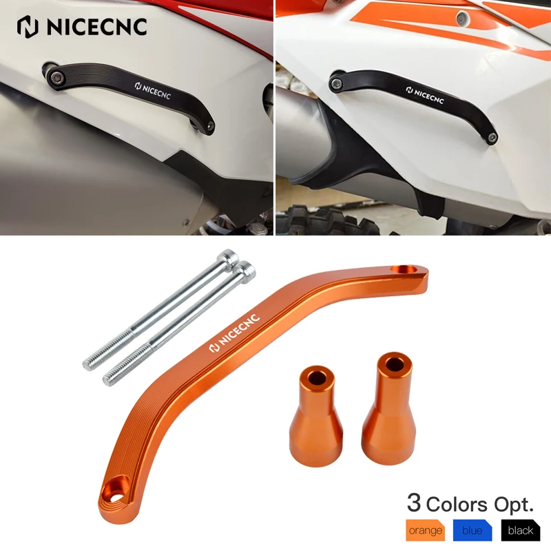 

CNC Passenger Rear Grab Handle Seat Hand Handle Grab Bar For KTM 125-450 EXC EXCF SX SXF XC XCF XCW XCWF TPI SIX DAYS 2020-2022