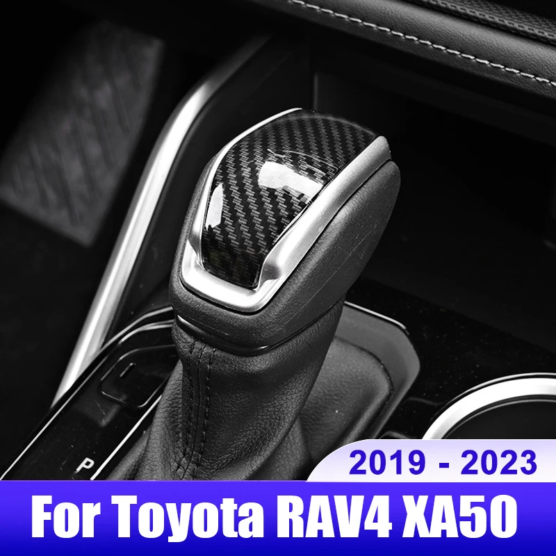 

Гибридная ручка переключения передач для Toyota RAV4 XA50 2019 2020 2021 2022 2023 RAV 4, крышка переключения передач, декоративная наклейка, аксессуары