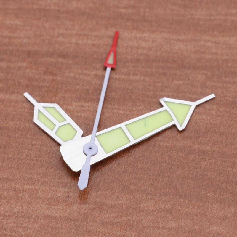 SKX NH35 Watch Hands for Seiko SKX007 SPRD SPRE Fit 7s26 NH35 NH36 Movement Green Luminous Hands Watch Repair Pointer Parts