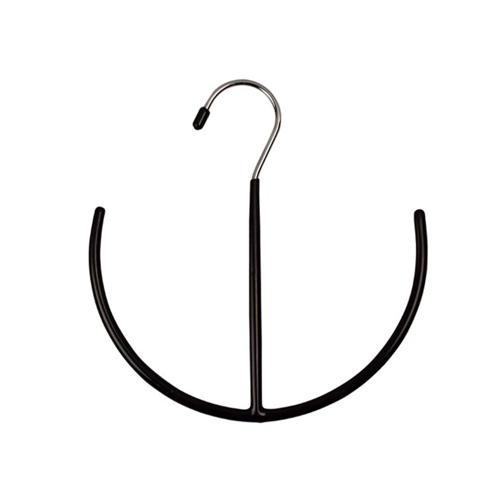 

Black Storage Organizer Belt Hanging Rack Holder Hat Shoes Dry Hook Scarf Shelf Sneakers Sandals Space Saving Slippers