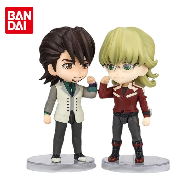 

Bandai Original Figuarts Mini TIGER & BUNNY Kotetsu Barnaby Brooks Jr Anime Action Figures Toys for Boys Girls Kids Gift
