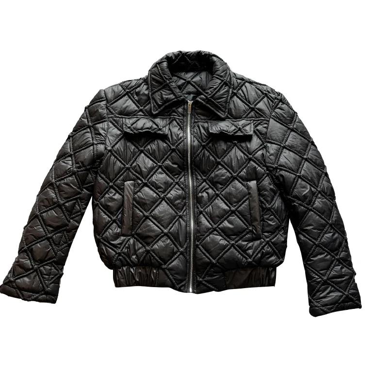 2022 Winter Korean Short Jackets Men Thicken Warm Lapel Zipper Parkas Jacket Fashion Casual Streetwear Oversized Men Clothing