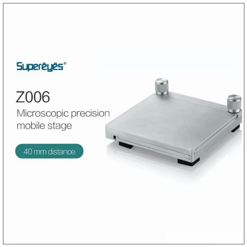 Прецизионный мобильный сценический X-Y со свободным ходом 40 мм точно выстроенная